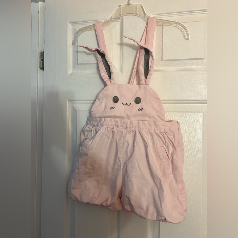 eUC Pink Bunny Costume Romper sz. XS/S